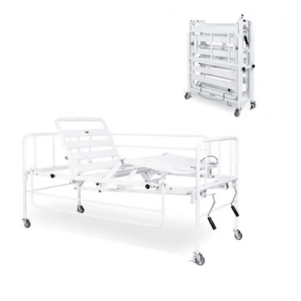 Cama hospitalar motorizada dobrável