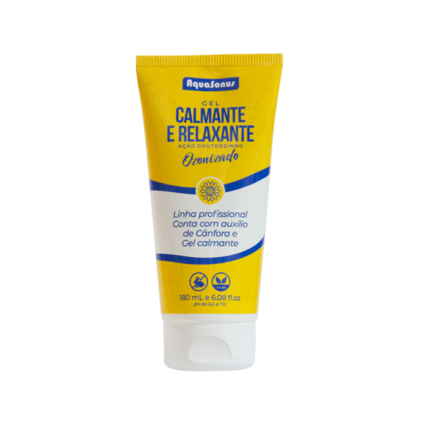 Gel calmante e relaxante