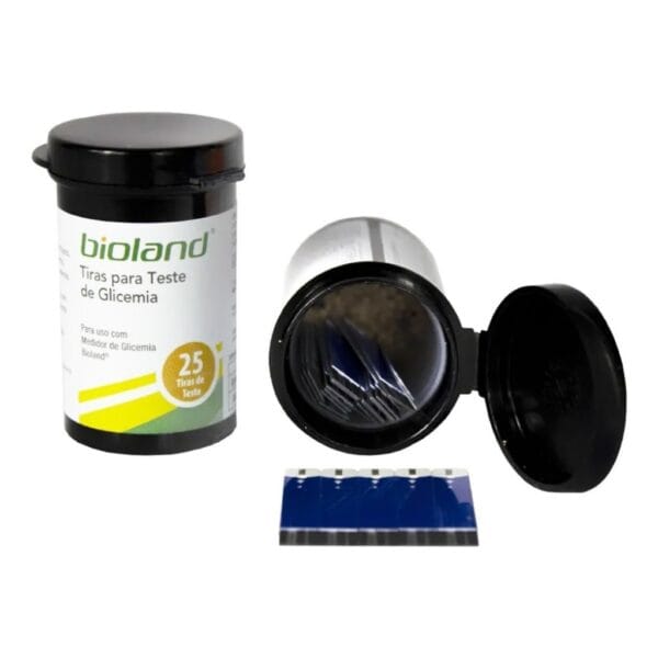 Fita de teste de glicose bioland - Imagem 2